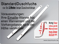StandardDuschFuchs magnetisch, Standardlänge